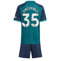 Koszulka piłkarska Arsenal Oleksandr Zinchenko #35 Strój Trzeci dla dzieci 2023-24 tanio Krótki Rękaw (+ Krótkie spodenki)